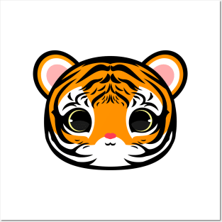 Cute Indochine Tiger Posters and Art